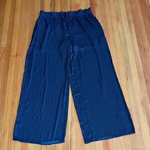 Naked Zebra Midnight Blue Trousers Side Pockets Size M